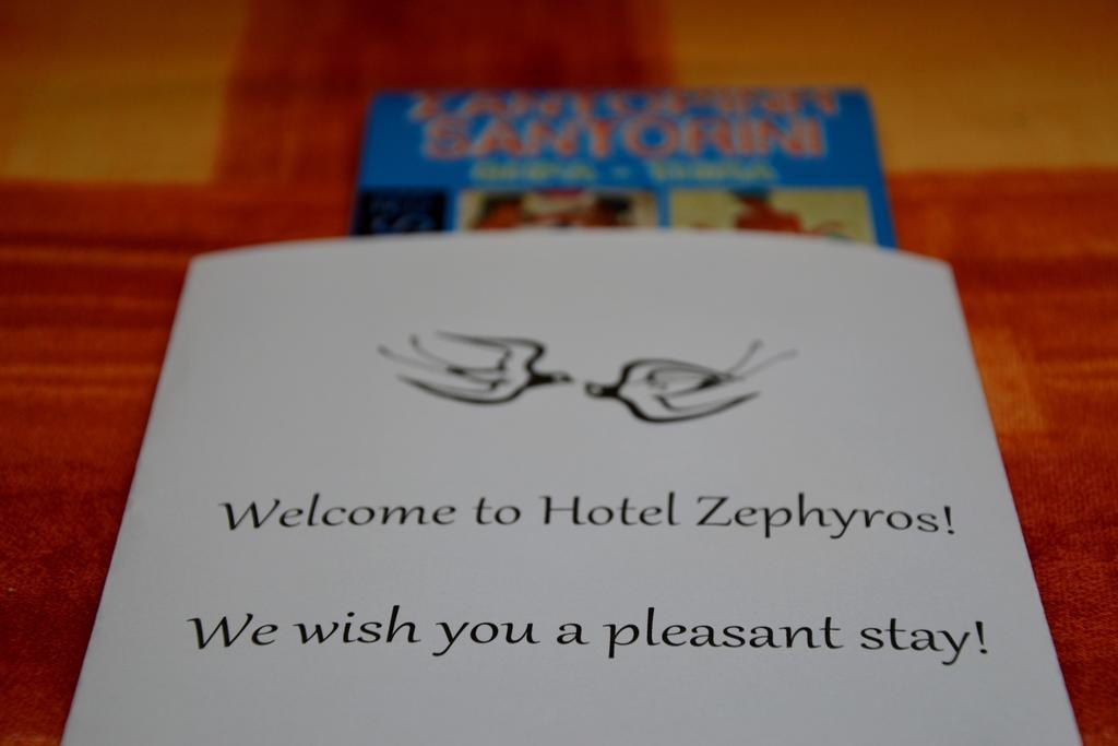 Zephyros Hotel Kamári Exteriér fotografie